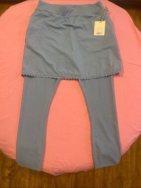 Renwick scalloped skirted legging